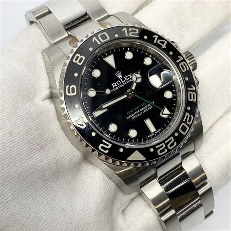 rolex gmt master 2 black dial|rolex gmt master black bezel.